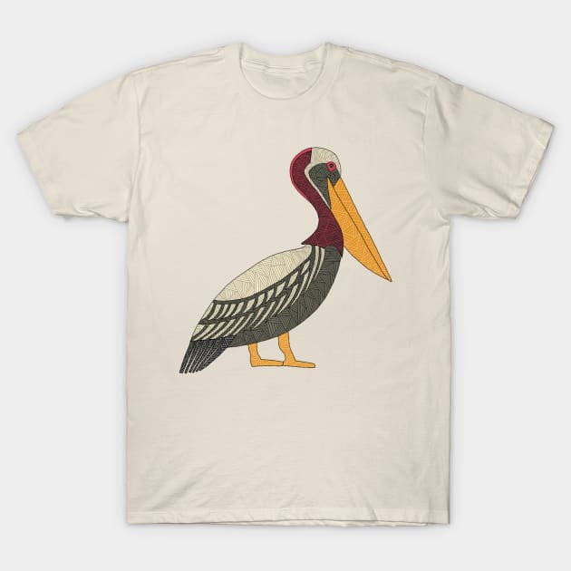 Pelican on watch T-Shirt by paviash